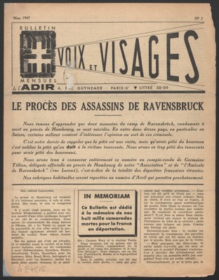 Le procès des assassins de Ravensbrück par Germaine Tillion