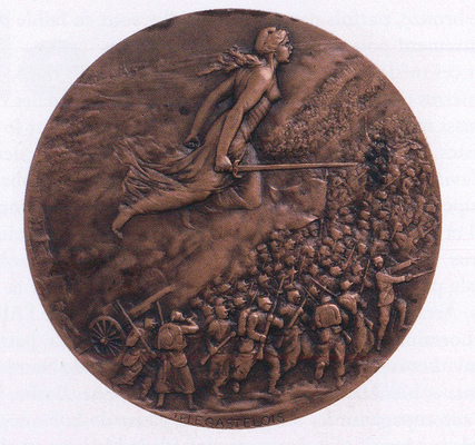 Médaille commémorative de la bataille de la Marne.